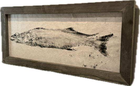 Barracuda Gyotaku